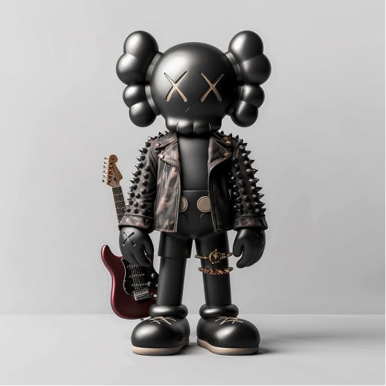 Kaws Ai Generated Images with LIVBRID imagination