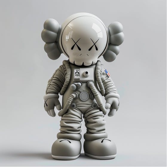 Kaws Ai Generated Images with LIVBRID imagination